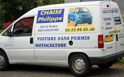 VOITURE SANS PERMIS AGEN LOT ET GARONNE